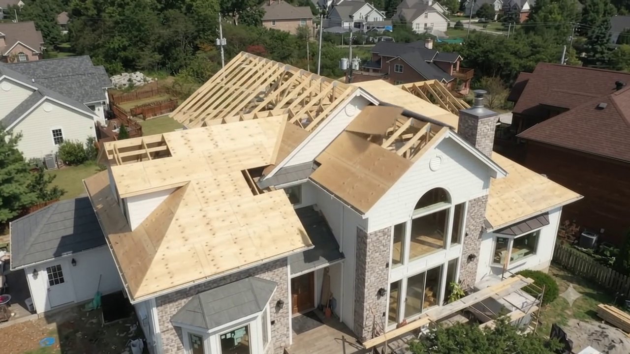 Roof Truss Installation